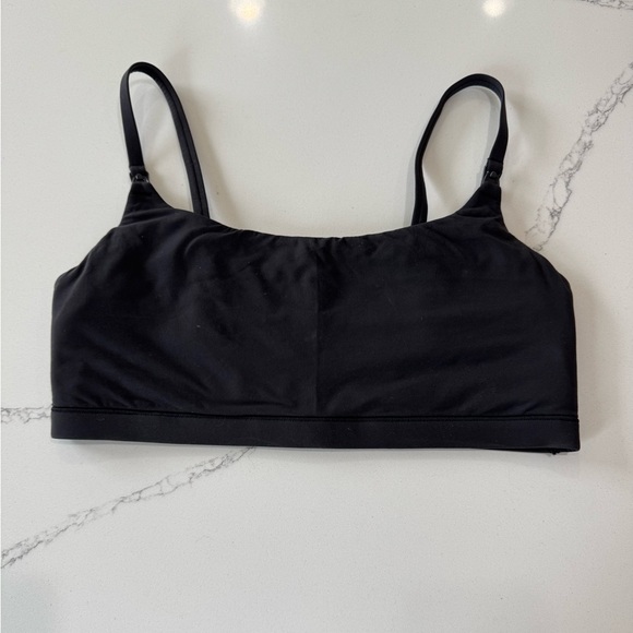 SKIMS Other - SKIMS Maternity Pumping Scoop Bralette | Size M | Black (“Onyx”) | NWOT